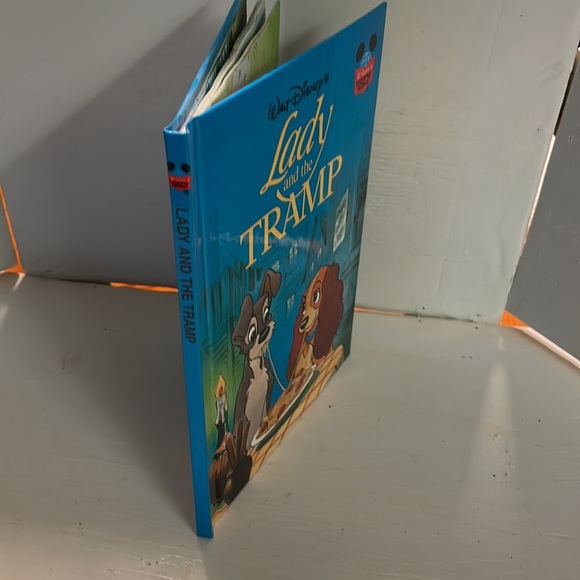 Vintage 1994 Walt Disney’s Wonderful World of Reading Lady and the Tramp book - Picture 3 of 9